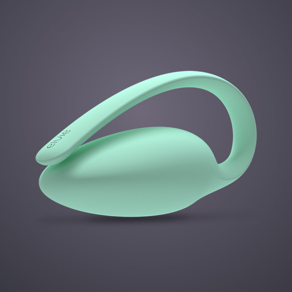 Mint-green Elvie Trainer internal pelvic floor device